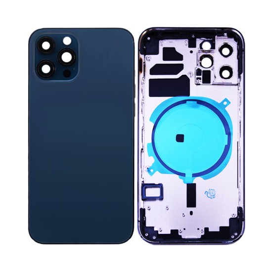 Tapa Trasera+Frame Apple iPhone 12 Pro Azul del Pacífico